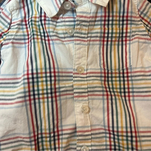 Hannah Andersson baby button down shirts lot of 2 6-12 months - Picture 6 of 12